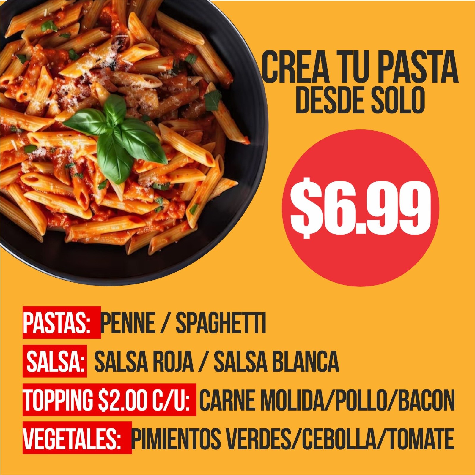 Crea tu Pasta Desde Solo